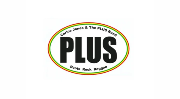 Carlos Jones & The Plus Band logo.