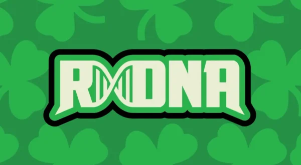 RDNA St. Patrick's Day logo.