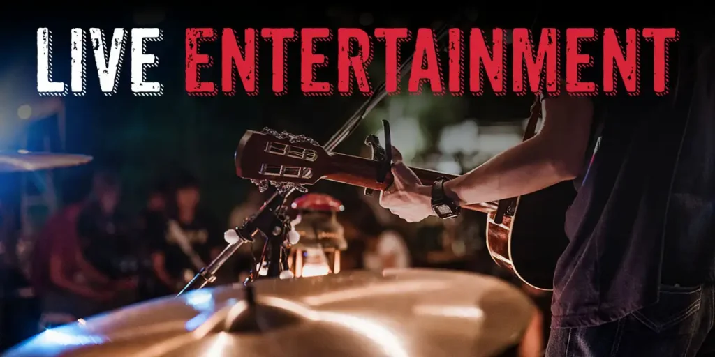 Band playing live music.
