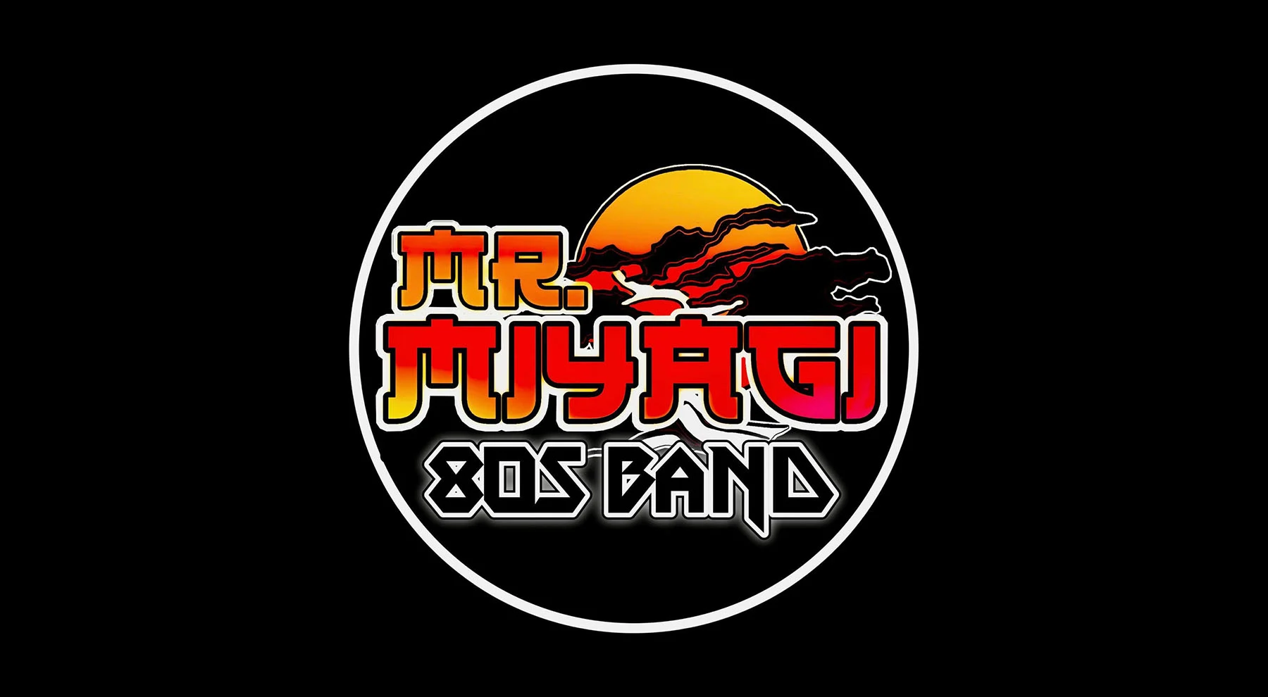 Mr. Miyagi 80s Band logo