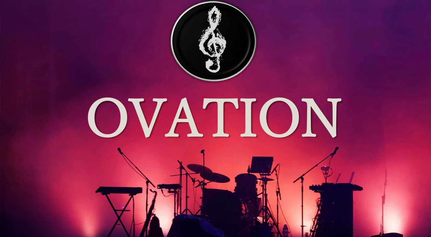 The Ovation band logo.