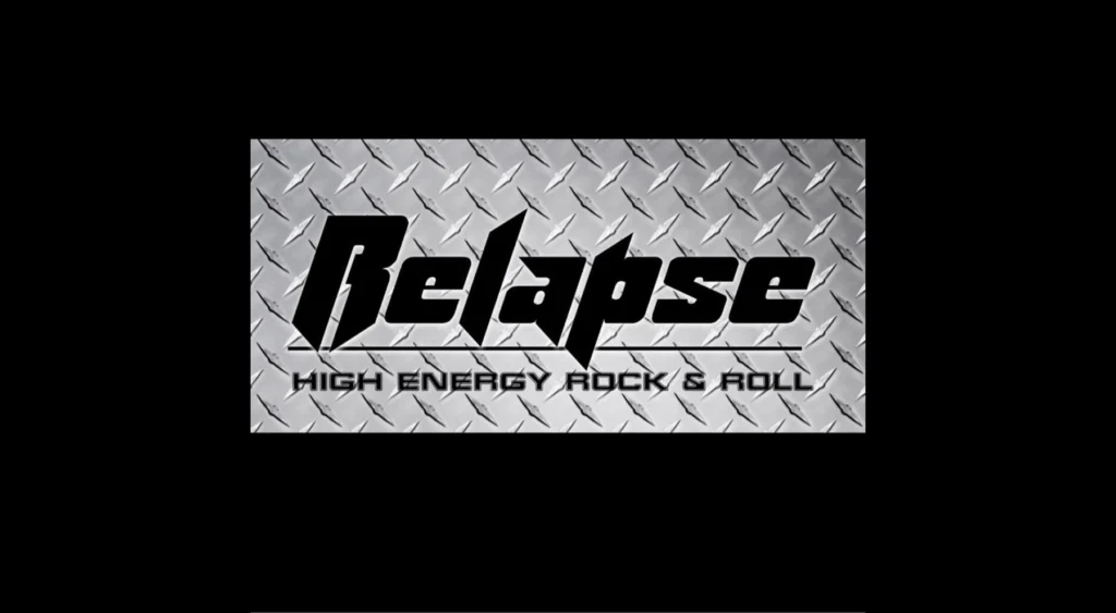 Relapse band logo.