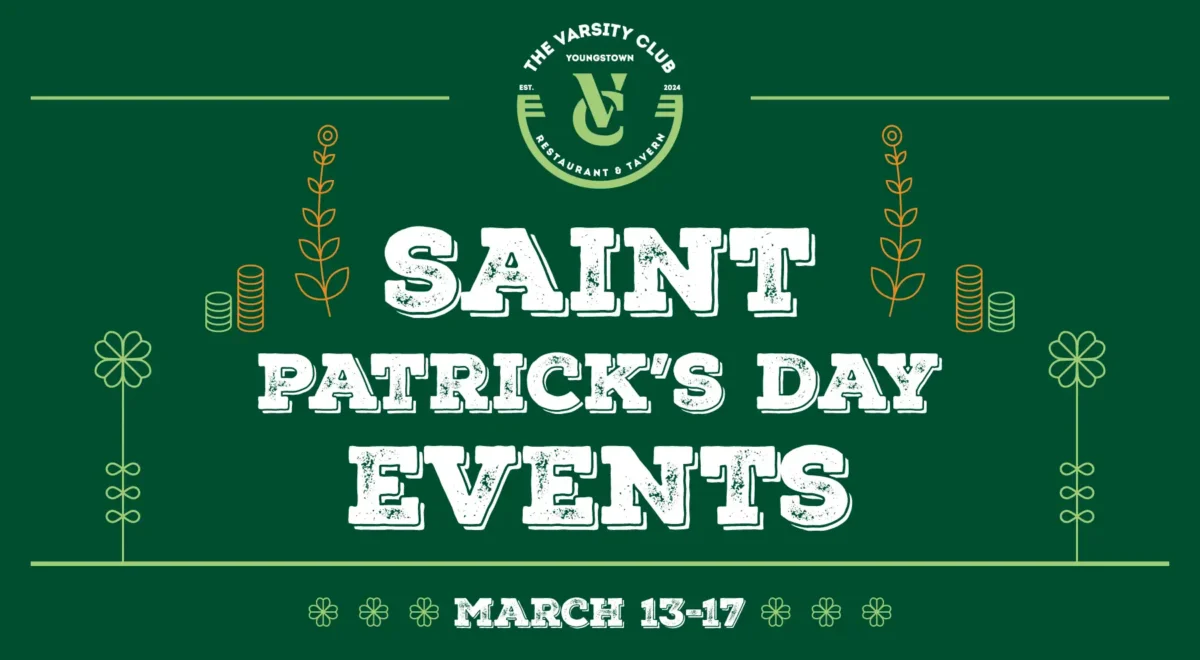 Saint Patrick's Day Events banner.